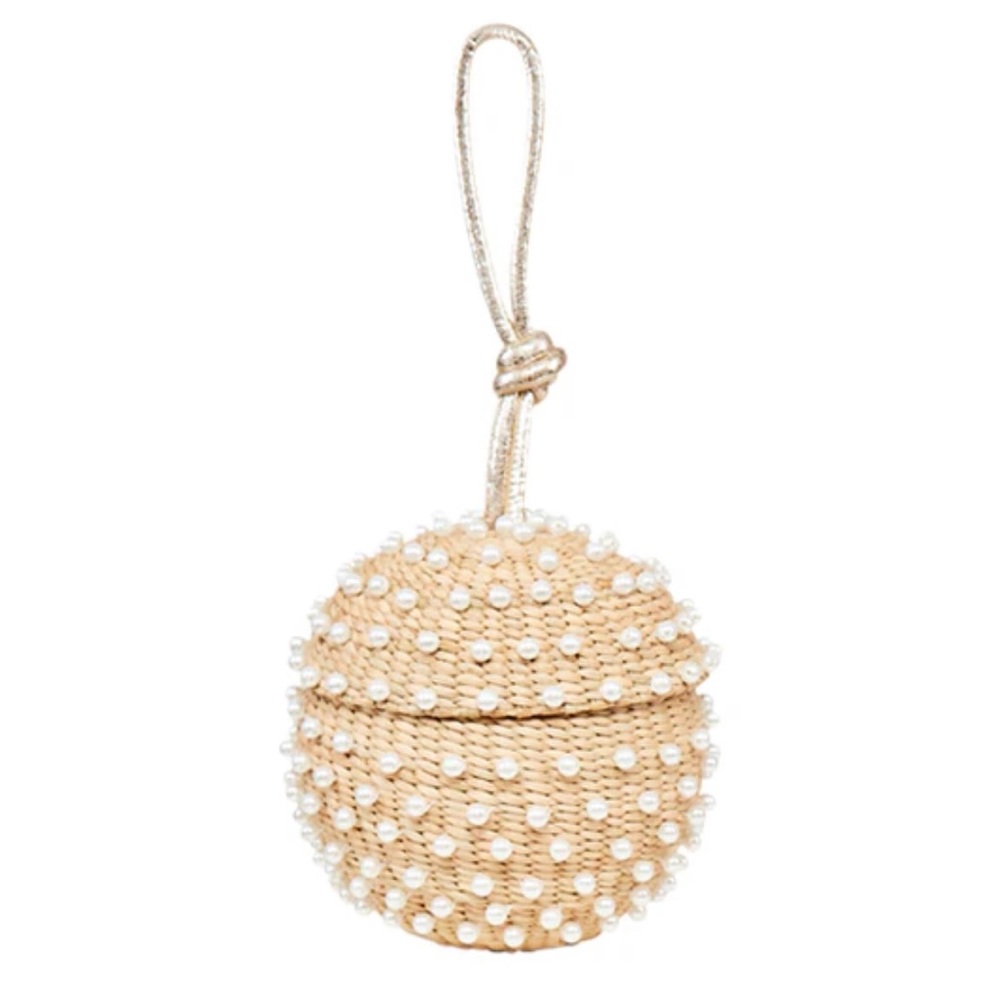 Poolside Disco Ball Pearl Wristlet NWT